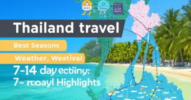 Best time to visit Thailand and how to plan your itinerary for 7–14 days (weather, festivals, region-by-region highlights)