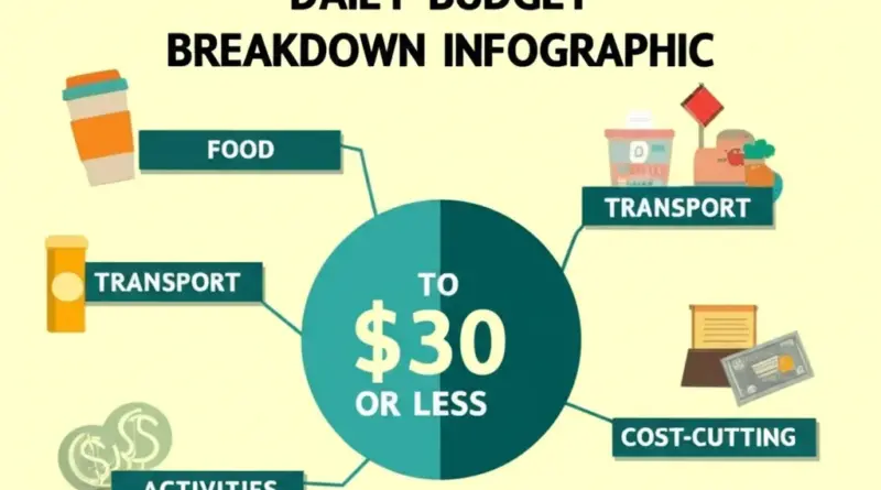 Daily Budget Breakdown: Food, Transport, Activities, and How to Cut Costs to  or Less