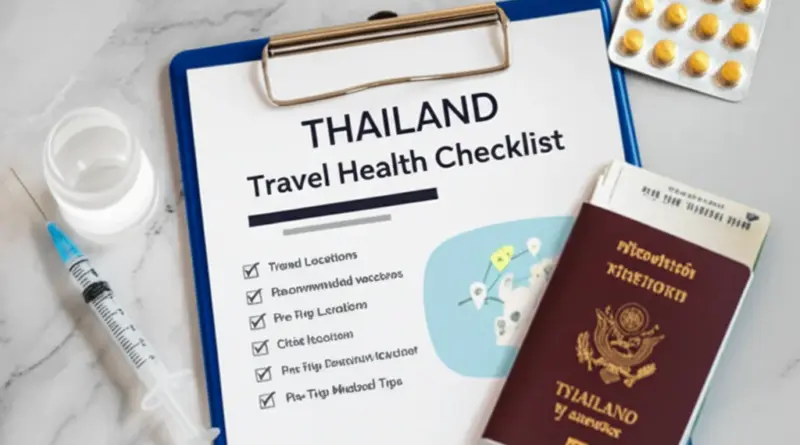 Health risks and vaccination checklist for Thailand: recommended vaccines, where to get them, and pre-travel medicine tips