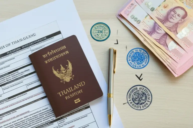 How to apply for a Thailand visa step-by-step — required documents, application process, fees, and typical timelines