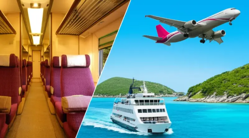 Long-Distance Travel Explained: Overnight Trains, VIP Buses, Domestic Flights, and Scenic Routes for Island Hopping