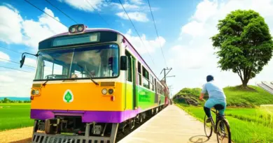 Low-Impact Transportation Options for Exploring Thailand Responsibly (public transit, trains, biking, carbon offsetting)