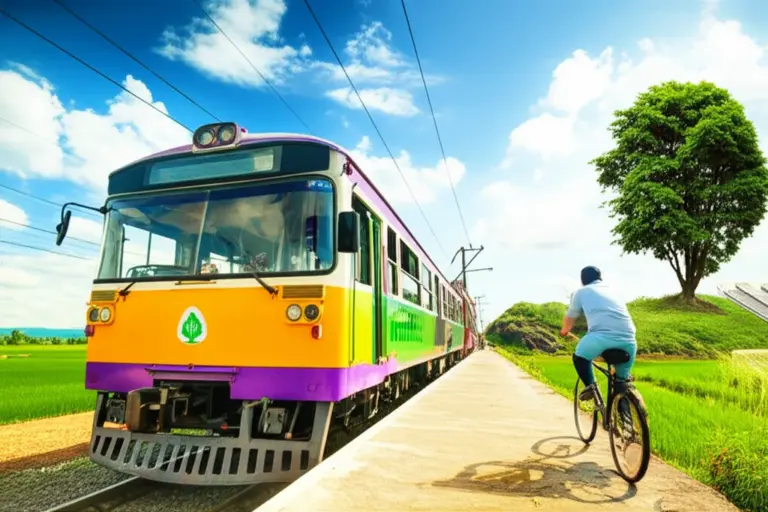 Low-Impact Transportation Options for Exploring Thailand Responsibly (public transit, trains, biking, carbon offsetting)