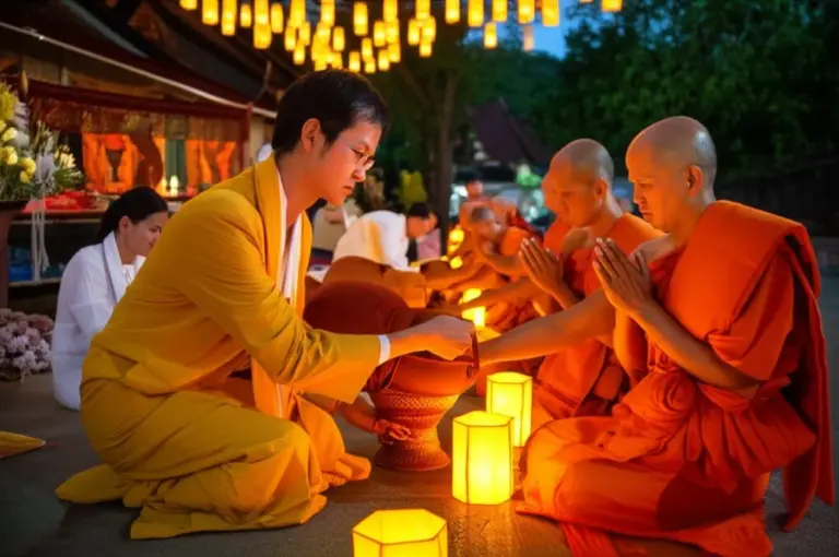 The Chiang Mai Alms Giving and Loy Krathong: How to Participate Respectfully