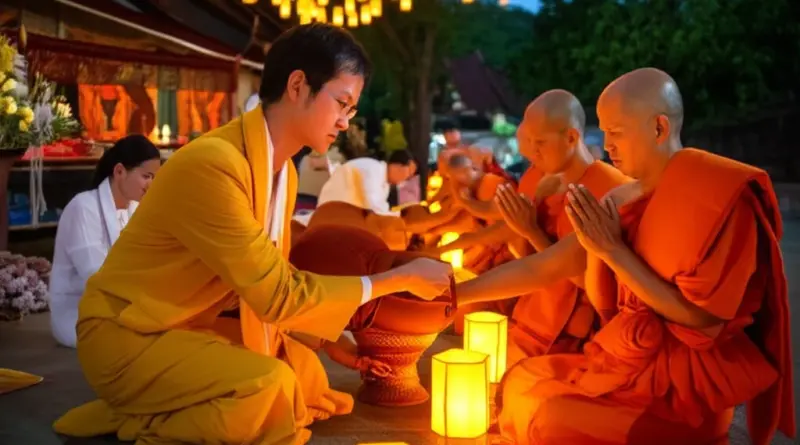 The Chiang Mai Alms Giving and Loy Krathong: How to Participate Respectfully