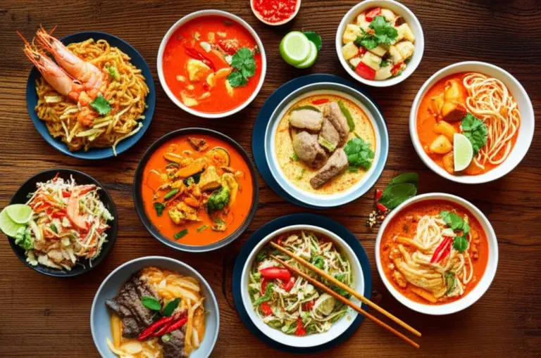 Top 10 Must-Try Thai Dishes and What Makes Each One Unique (Pad Thai, Tom Yum, Massaman, Som Tum, Khao Soi)