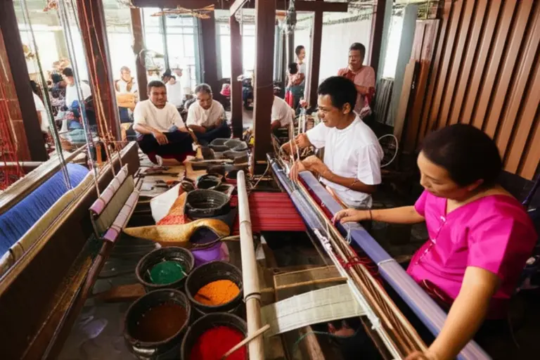 Traditional Thai Arts and Crafts: A Guide to Silk Weaving for Cultural Preservation and Tourism Development