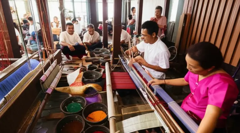 Traditional Thai Arts and Crafts: A Guide to Silk Weaving for Cultural Preservation and Tourism Development