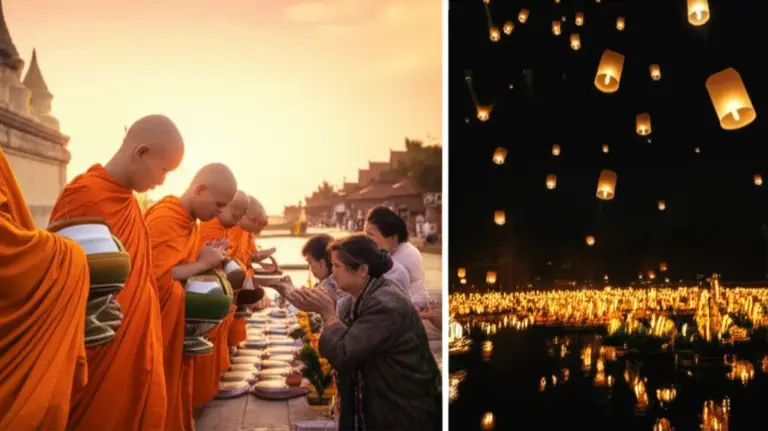 Why these festivals matter: cultural significance and best times to visit Chiang Mai for alms giving and Loy Krathong
