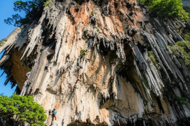 Best Climbing Areas and Route Breakdown in Tonsai and Railay — Grades, Styles, and Seasonality