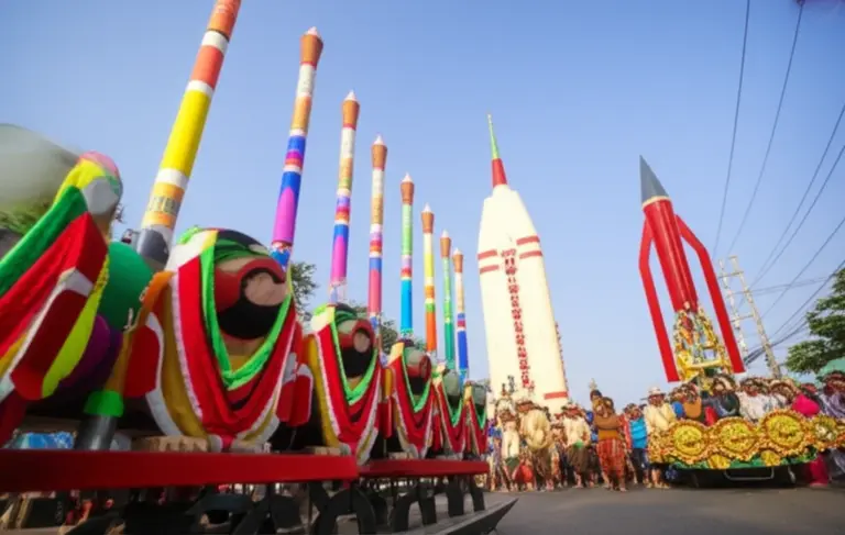 Experience the Bun Bang Fai Rocket Festival in Yasothon with Cultural Respect