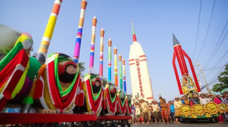 Experience the Bun Bang Fai Rocket Festival in Yasothon with Cultural Respect