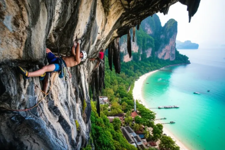 Rock Climbing in Tonsai and Railay: The Ultimate Guide to Routes, Safety, and Local Tips for Climbers