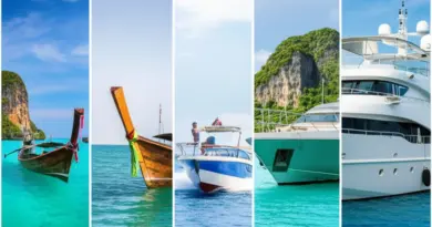Types of boat tours explained: longtail boats, speedboats, overnight liveaboards, and luxury yachts — pros, cons, and typical itineraries