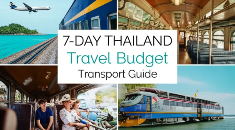 Weekly Thailand Travel Budget Guide: Transport — How to Plan Affordable, Efficient Ways to Get Around for 7 Days in Thailand