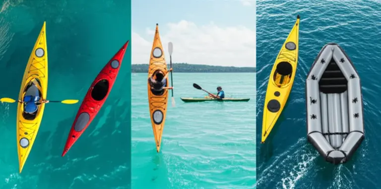 What is kayaking and which types of kayaks are best for different activities and water conditions?