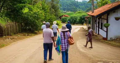 What to do during your stay: slow-living activities, guided village tours, coffee farm visits, cooking classes, and responsible tourism experiences
