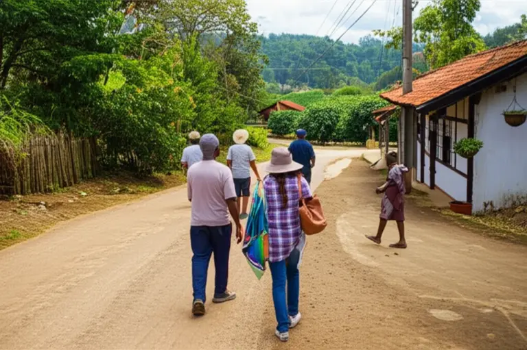 What to do during your stay: slow-living activities, guided village tours, coffee farm visits, cooking classes, and responsible tourism experiences