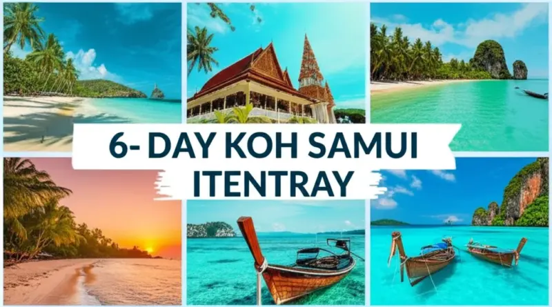 6-Day Southern Islands Itinerary: Ultimate Koh Samui Trip Planner for Beaches, Culture & Island Hopping