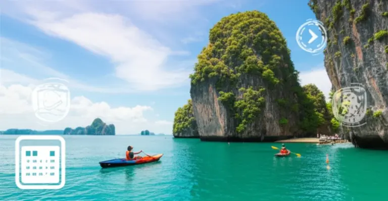 Best times, permits, and getting there for Phang Nga Bay sea kayaking — how to plan your trip and choose guided vs. self-guided tours