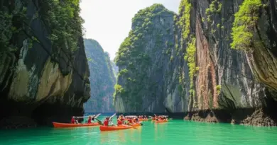 Day 3—Phang Nga and James Bond Bay Excursion: sea canoeing, limestone karsts, tides, and photography spots
