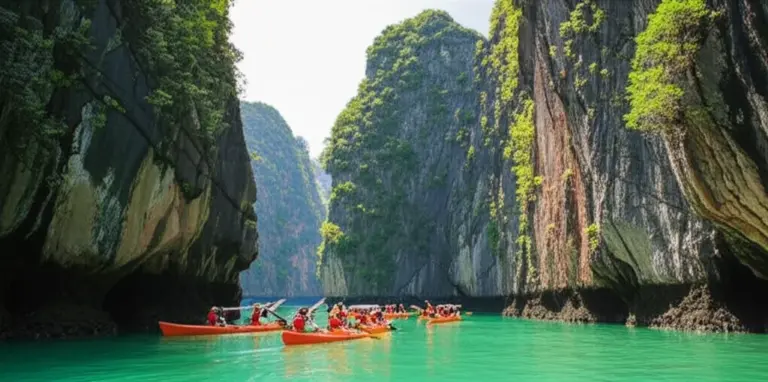 Day 3—Phang Nga and James Bond Bay Excursion: sea canoeing, limestone karsts, tides, and photography spots