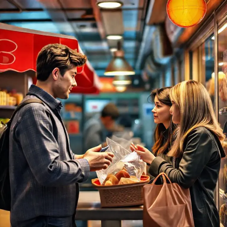 Everyday communication: ordering food, shopping, asking for help, and handling emergencies
