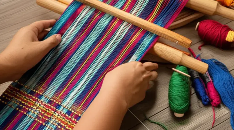 Hands-on techniques and materials: step-by-step backstrap loom setup, common patterns, natural dyes, and tips for beginners to create a souvenir