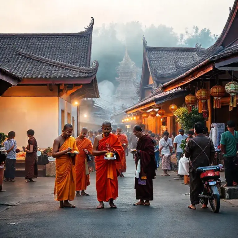 How to find authentic alms-giving opportunities in Chiang Rai — best neighborhoods, temples, and community events