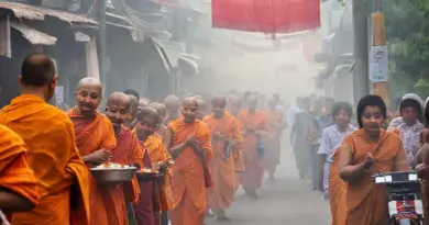 Join morning alms-giving in Chiang Rai with the local community: Complete guide for first-timers and cultural respect