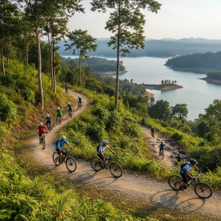Mountain biking at Kaeng Krachan: Ultimate reservoir-side trail guide for riders of all levels