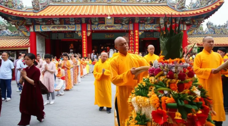 Navigating vegetarian rituals and processions respectfully — dress codes, temple etiquette, common ceremonies, and how to participate without violating customs