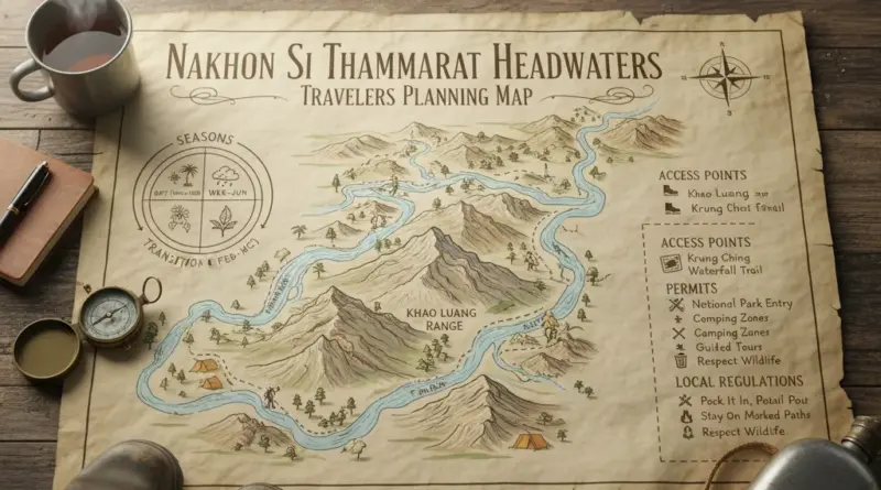Planning Your Trip: Best Seasons, Access Points, Permits, and Local Regulations for Nakhon Si Thammarat headwaters