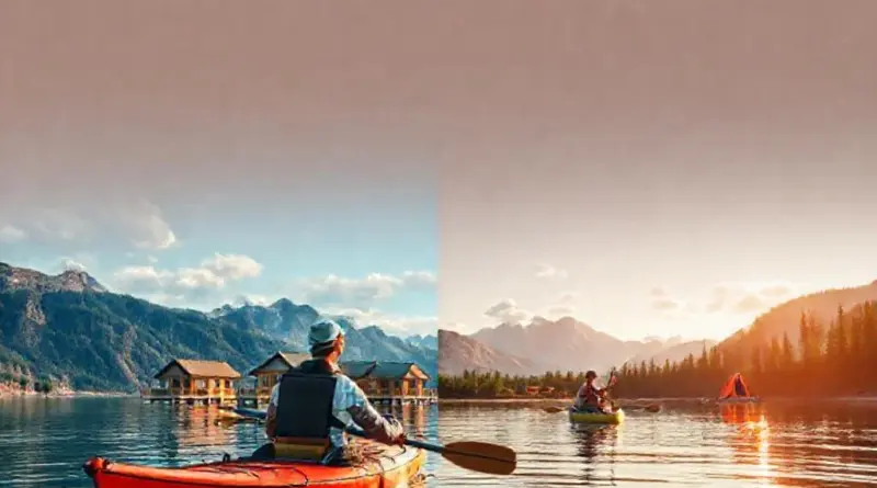 Planning your trip: permits, accommodation options (floating bungalows vs. wilderness camping), and guided vs. self-guided kayak tours