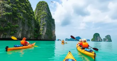 Safety, equipment, and eco-conscious practices for sea kayaking in Phang Nga Bay — tides, weather, wildlife, and how to kayak responsibly