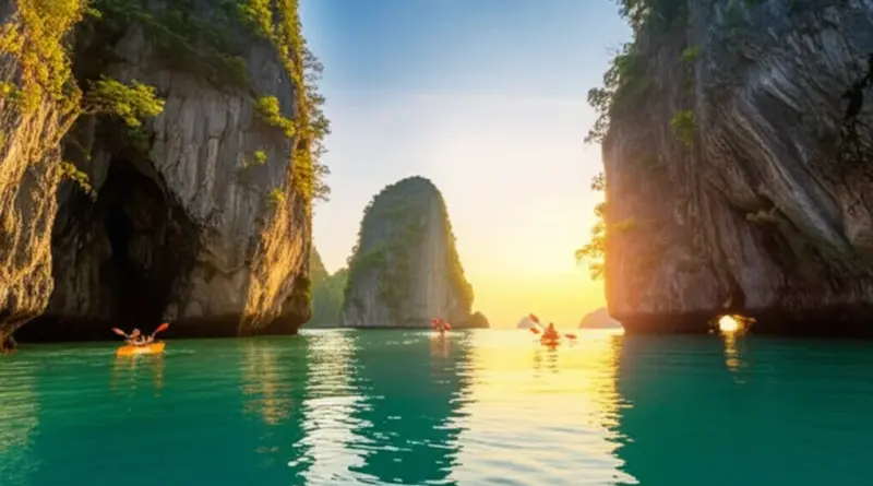 Sea kayaking in Phang Nga Bay: A Complete Guide to Exploring Sea Caves and the Hong Islands