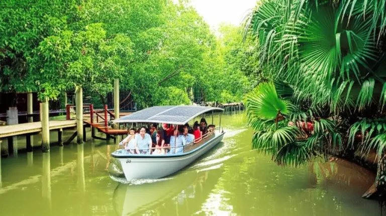 Solar-powered boat tour at Bang Krachao: Explore the urban forest, sustainability, and practical visitor tips