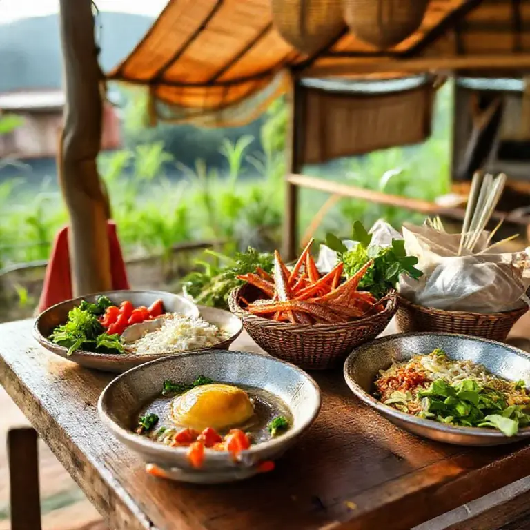 Taste Local Organic Cuisine in Chiang Khong to Support Small Farmers and Sustainable Tourism