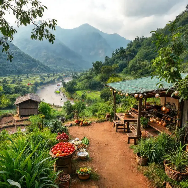 Why Chiang Khong Is a Hidden Gem for Organic, Farm-to-Table Food Lovers