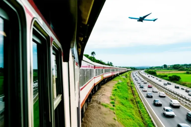 Why choose train travel from Bangkok? Benefits, carbon savings, and how it compares to driving or flying