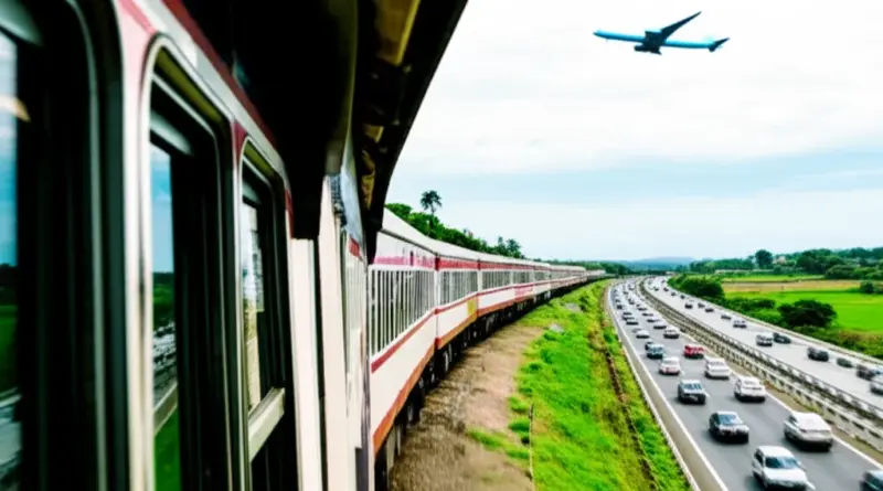 Why choose train travel from Bangkok? Benefits, carbon savings, and how it compares to driving or flying
