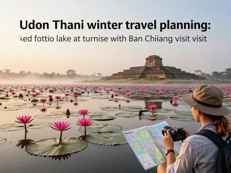 Best Time to Visit and How to Plan Your Udon Thani Winter Itinerary for Red Lotus Lake and Ban Chiang