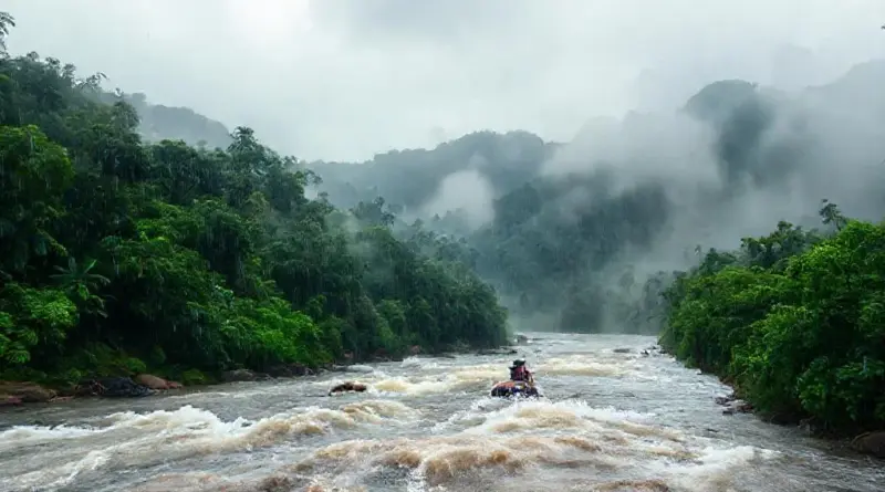 Best Times, Weather, and River Conditions for Mae Taeng Rafting in the Wet Season (rain patterns, water levels, and what to expect)