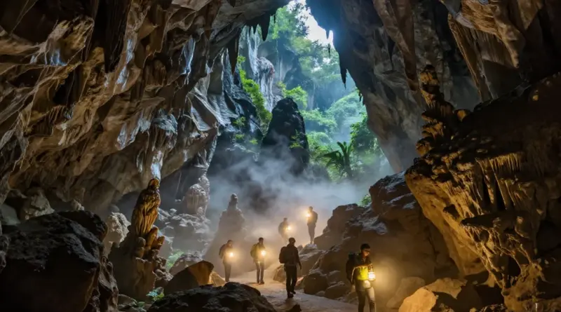 Best times, how to book, and what to expect on the Tham Lod Pang Mapha lantern cave trek