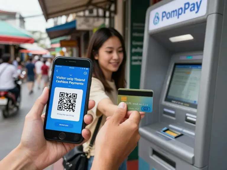 Cashless in Thailand: How to Use QR PromptPay, Cards, and ATMs Safely and Easily as a Visitor