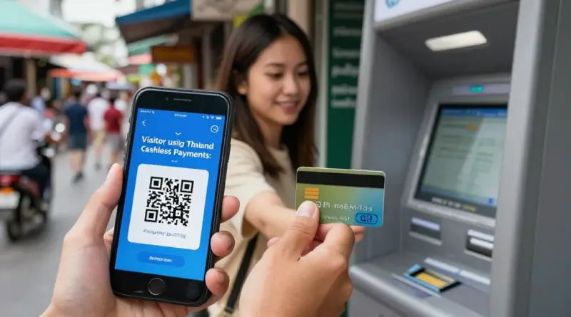 Cashless in Thailand: How to Use QR PromptPay, Cards, and ATMs Safely and Easily as a Visitor