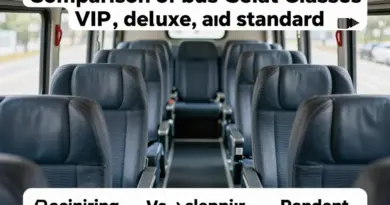Choosing the Right Seat Class: differences between VIP, deluxe, and standard buses, legroom, sleeper options, and who should pick each class