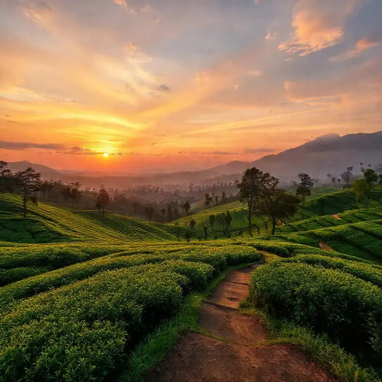 Day 1 — Arrival, Doi Mae Salong Overview & Best Viewpoints (Sunset Spots, Tea Plantation Walks)