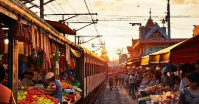 Day 1 — Maeklong Railway Market & nearby attractions: what to see, where to eat, local tips, and timing to catch the train market show