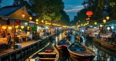 Day 2 — Amphawa Floating Market, canal-side food, and evening firefly boat tour: schedule, booking options, recommended vendors, and safety tips